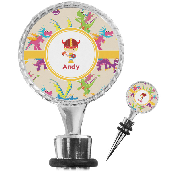 Custom Dragons Wine Bottle Stopper (Personalized)
