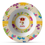 Dragons Plastic Bowl - Microwave Safe - Composite Polymer (Personalized)