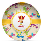 Dragons Microwave Safe Plastic Plate - Composite Polymer (Personalized)