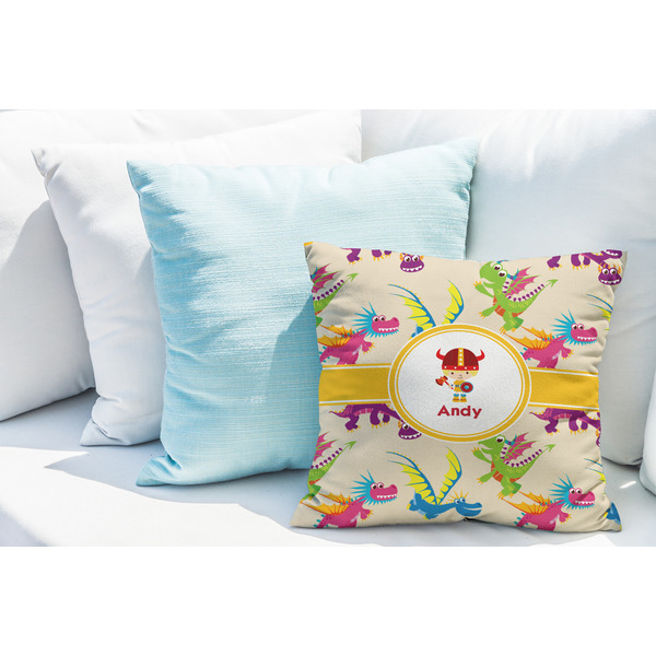 Dragons Decorative Pillow Case - LIFESTYLE 2