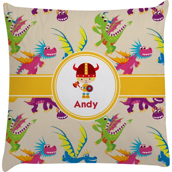Custom Dragons Decorative Pillow Case (Personalized)