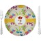 Dragons 10" Glass Lunch / Dinner Plates - Single or Set (Personalized)