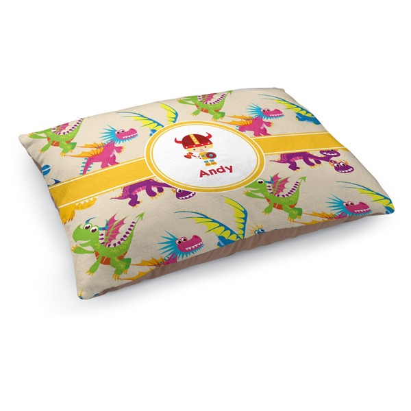 Custom Dragons Dog Bed - Medium w/ Name or Text