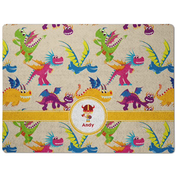 Dragons Dog Food Mat - Medium without bowls