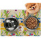 Dragons Dog Food Mat - Small w/ Name or Text
