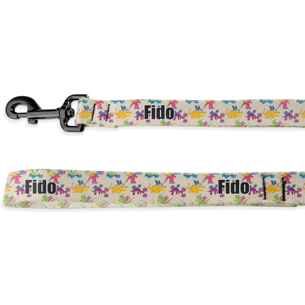 Custom Dragons Deluxe Dog Leash (Personalized)