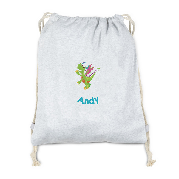 Custom Dragons Drawstring Backpack - Sweatshirt Fleece (Personalized)