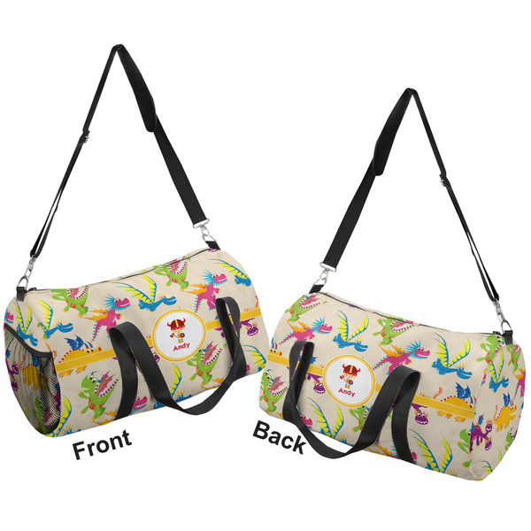 Dragons Duffle bag small front and back sides