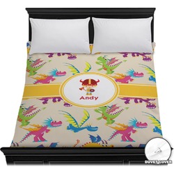 Dragons Duvet Cover - Full / Queen (Personalized)
