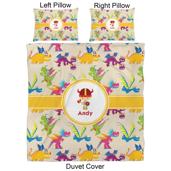 Dragons Duvet Cover Set - Queen - Approval
