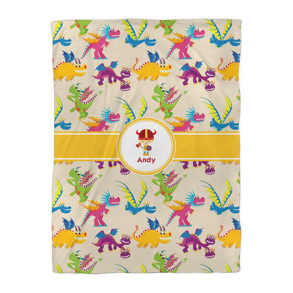 Dragons Duvet Cover - Twin XL - Front