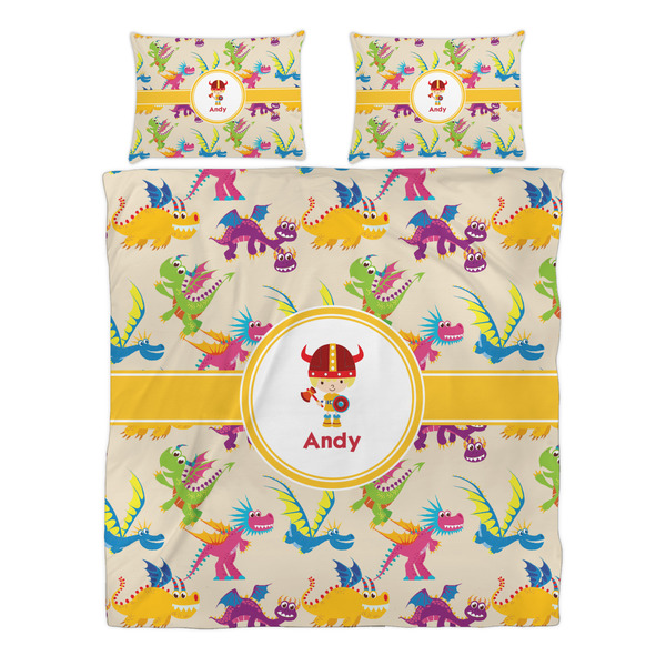 Dragons Duvet cover Set - Queen - Alt Approval