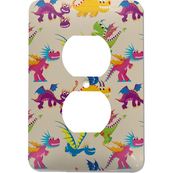 Custom Dragons Electric Outlet Plate