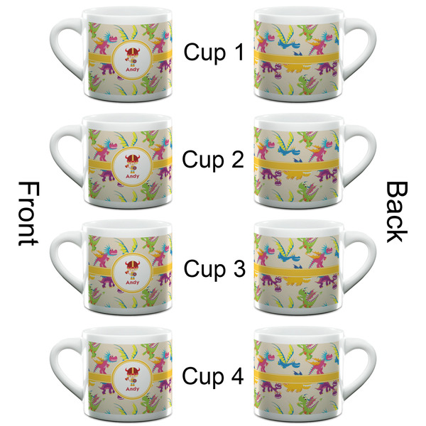 Dragons Espresso Cup - 6oz (Double Shot Set of 4) APPROVAL