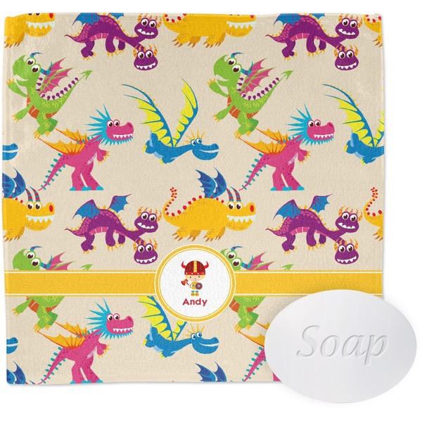 Custom Dragons Washcloth (Personalized)