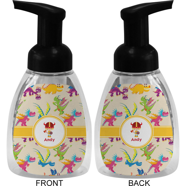 Dragons Foam Soap Bottle (Front & Back)