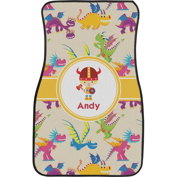 Dragons Custom Car Floor Mats (Front Seat)