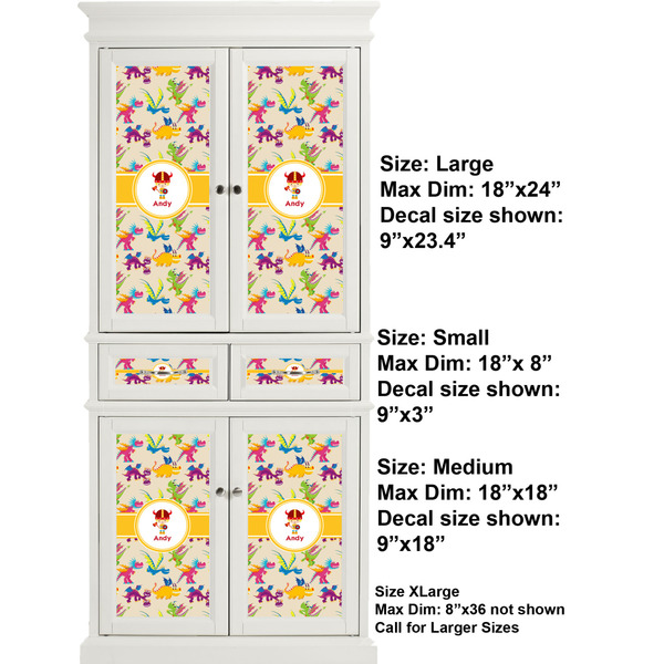 Dragons Full Cabinet (Show Sizes)