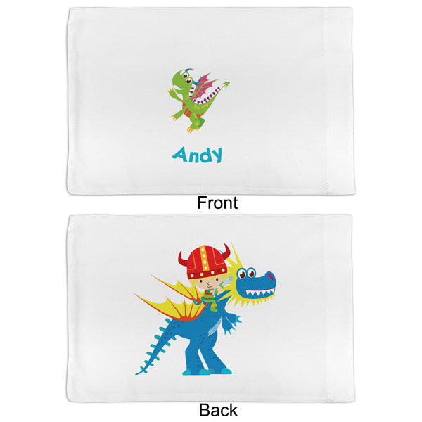 Dragons Full Pillow Case - APPROVAL (partial print)