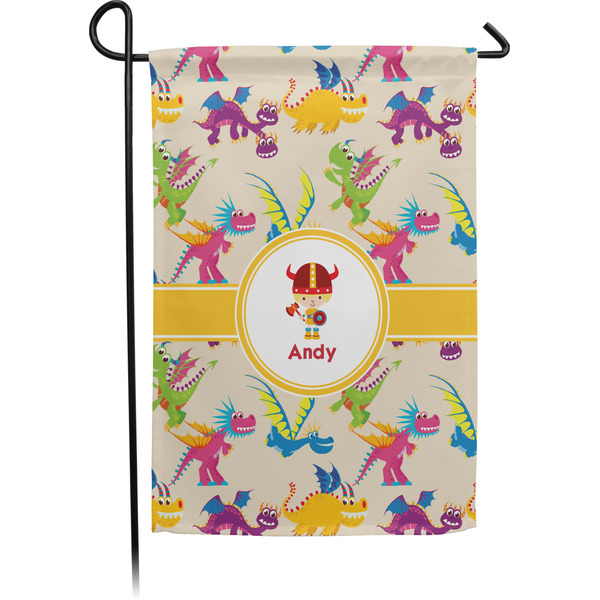 Custom Dragons Garden Flag (Personalized)