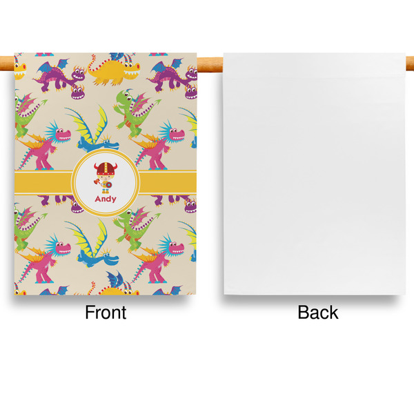 Dragons Garden Flags - Large - Single Sided - APPROVAL