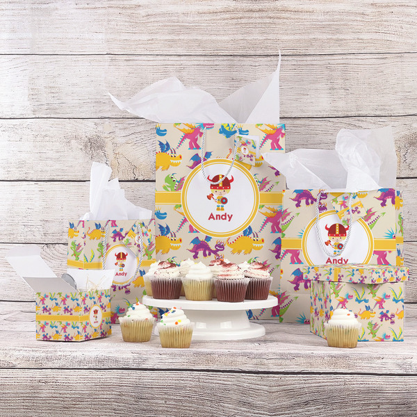 Dragons Gift Bags - In Context