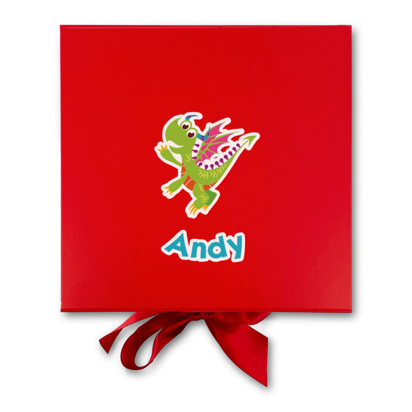 Dragons Gift Boxes with Magnetic Lid - Red - Approval