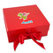 Dragons Gift Boxes with Magnetic Lid - Red - Front