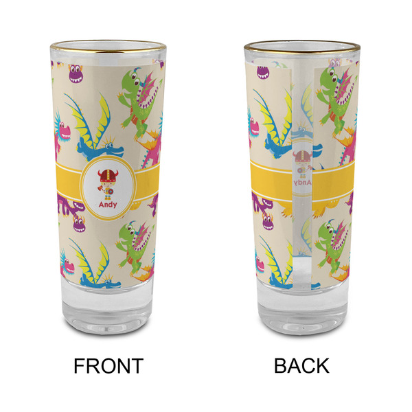 Dragons Glass Shot Glass - 2 oz - Single - APPROVAL