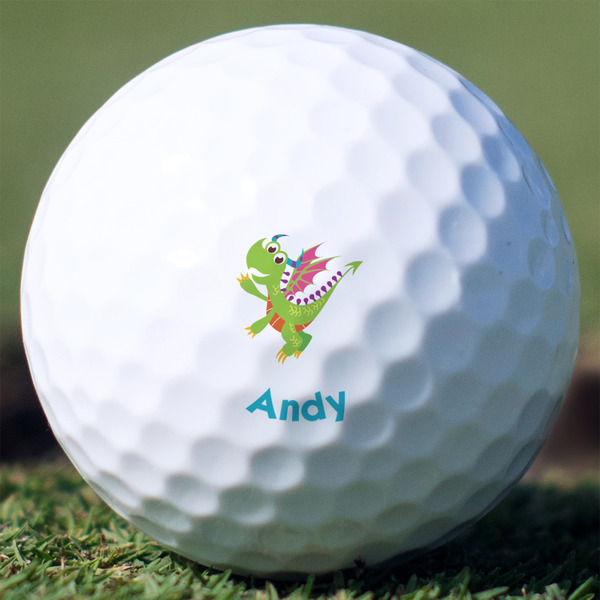 Custom Dragons Golf Balls - Titleist Pro V1 - Set of 3 (Personalized)