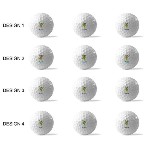 Dragons Golf Balls - Generic - Set of 12 - APPROVAL