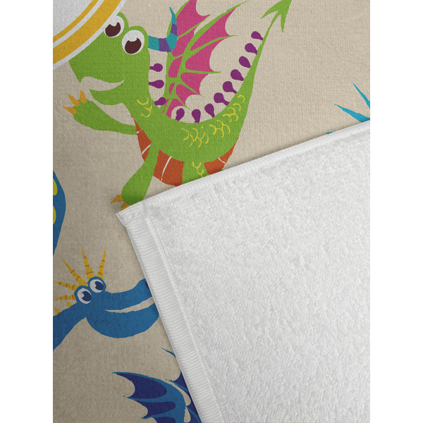 Dragons Golf Towel - Detail