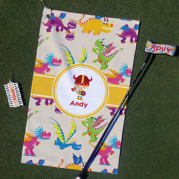Custom Dragons Golf Towel Gift Set (Personalized)