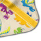 Dragons Hooded Baby Towel- Detail Corner