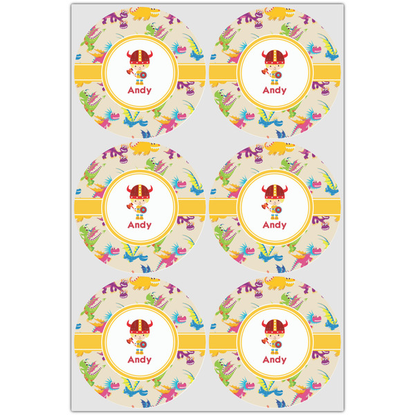 Dragons Icing Circle - Large - Set of 6