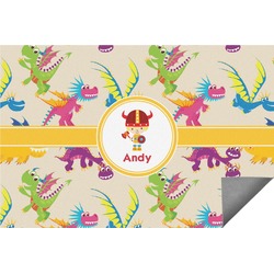 Dragons Indoor / Outdoor Rug (Personalized)