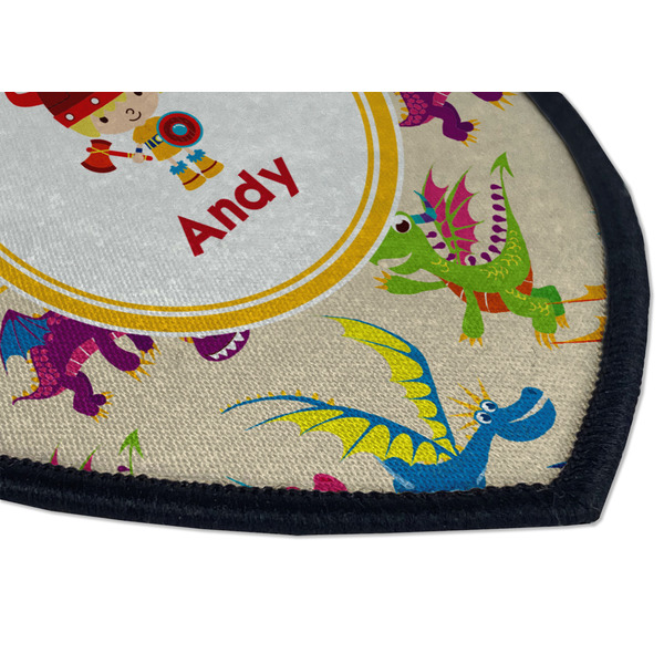 Dragons Iron on Shield 3 Detail