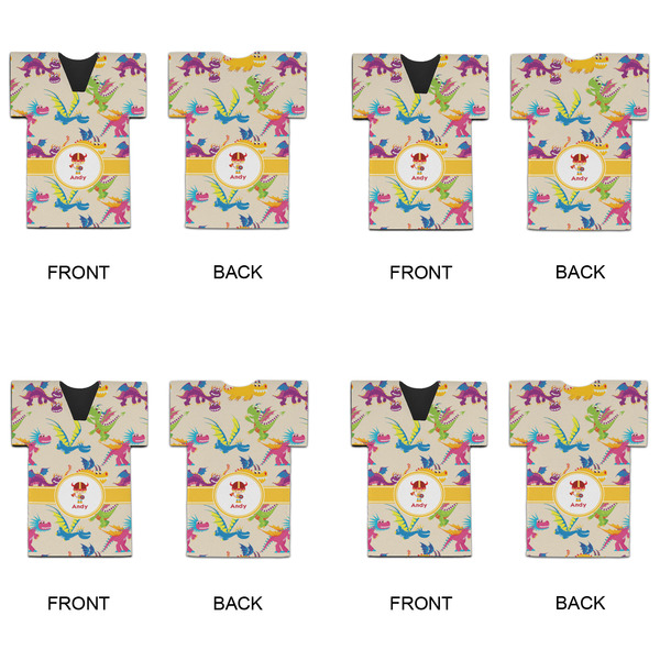 Dragons Jersey Bottle Cooler - Set of 4 - APPROVAL