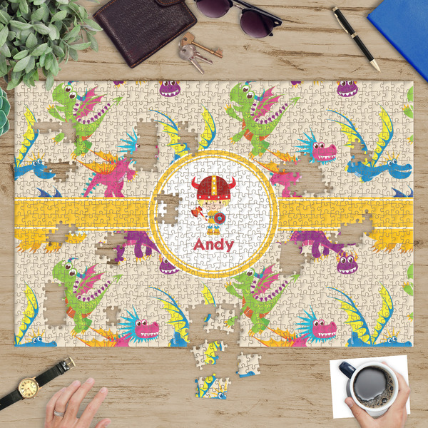 Dragons Jigsaw Puzzle 1014 Piece - In Context