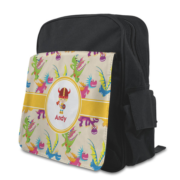 Custom Dragons Preschool Backpack (Personalized)