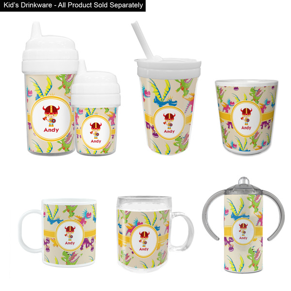 Dragons Kid's Drinkware - Customized & Personalized