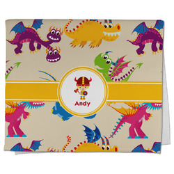 Dragons Kitchen Towel - Poly Cotton w/ Name or Text