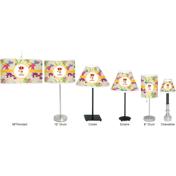 Dragons Lamp Full View Size Comparison