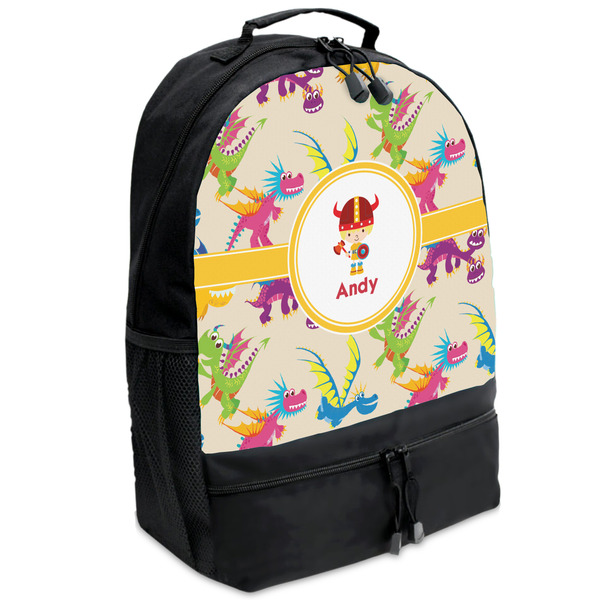Custom Dragons Backpacks - Black (Personalized)