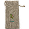 Dragons Large Burlap Gift Bags - Front