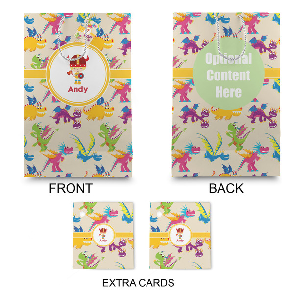 Dragons Large Gift Bag - Approval