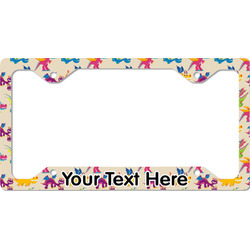 Dragons License Plate Frame - Style C (Personalized)