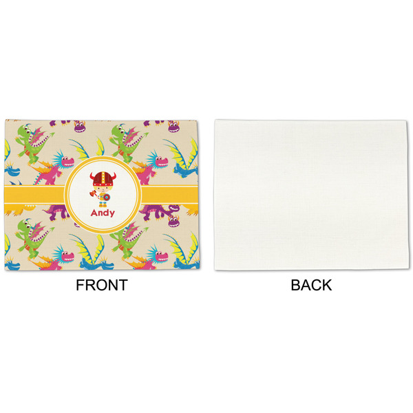 Dragons Linen Placemat - APPROVAL Single (single sided)