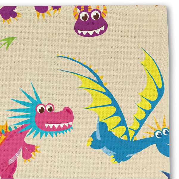 Dragons Linen Placemat - DETAIL