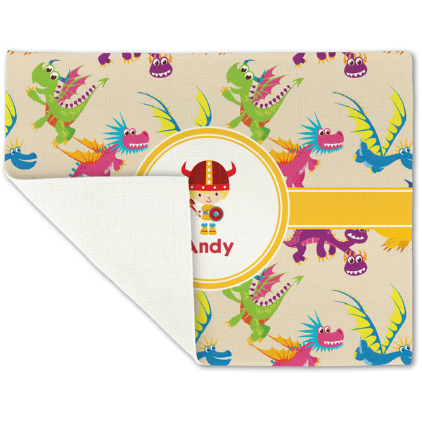 Dragons Linen Placemat - Folded Corner (single side)